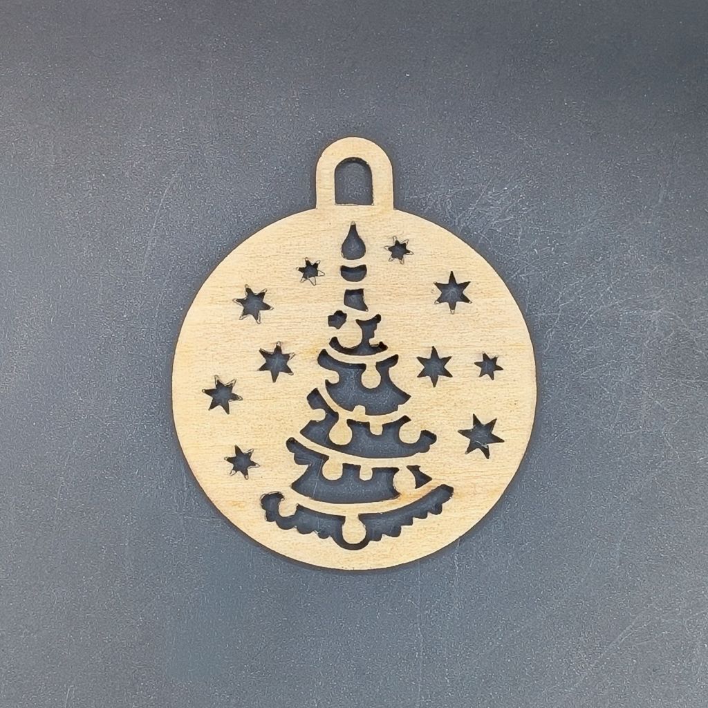 Kerstornament - Kerstboom 5 cm