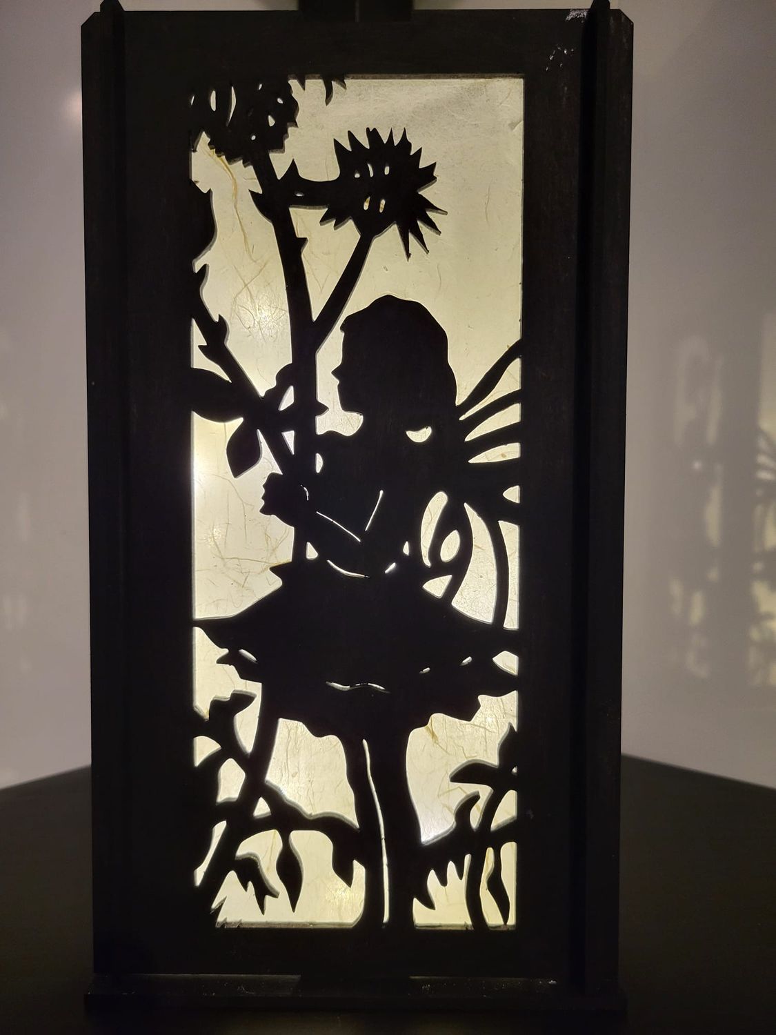 Lantaarn met bloemenelf