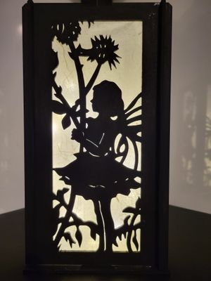 Lantaarn met bloemenelf