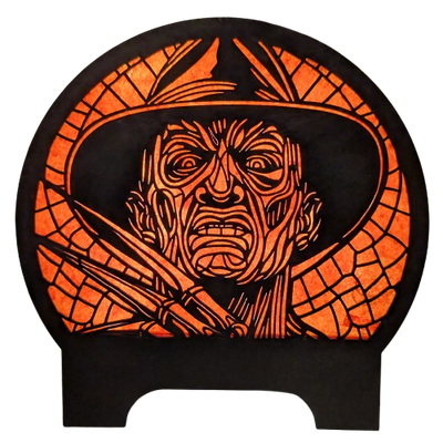 Houten Lichtbox – Nightmare on Elm Street Lantaarn met Fairylights