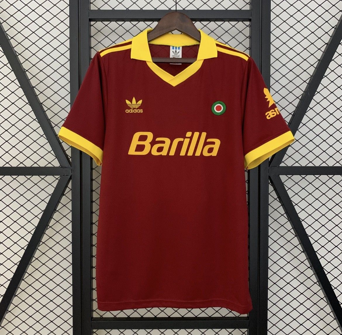 Roma 1991/92 Retro Home Kit