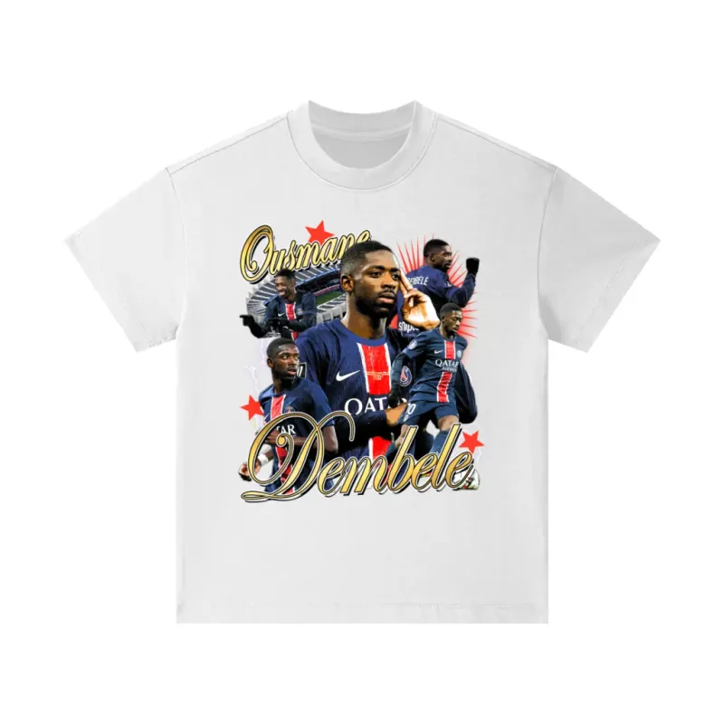 Ousmane Dembele PSG Kids Graphic Tee