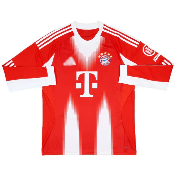 Bayern Munich 2025/2026 Long Sleeves Home Kit
