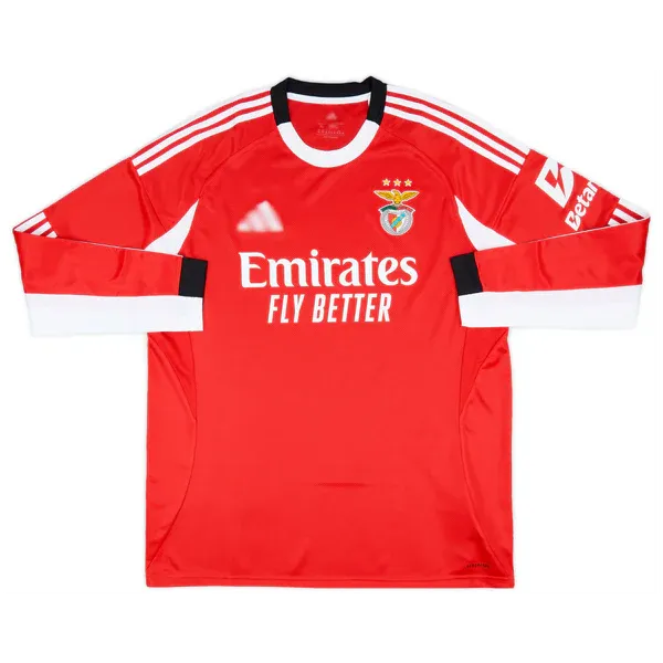 Benfica 2025/2026 Long Sleeves Home Kit