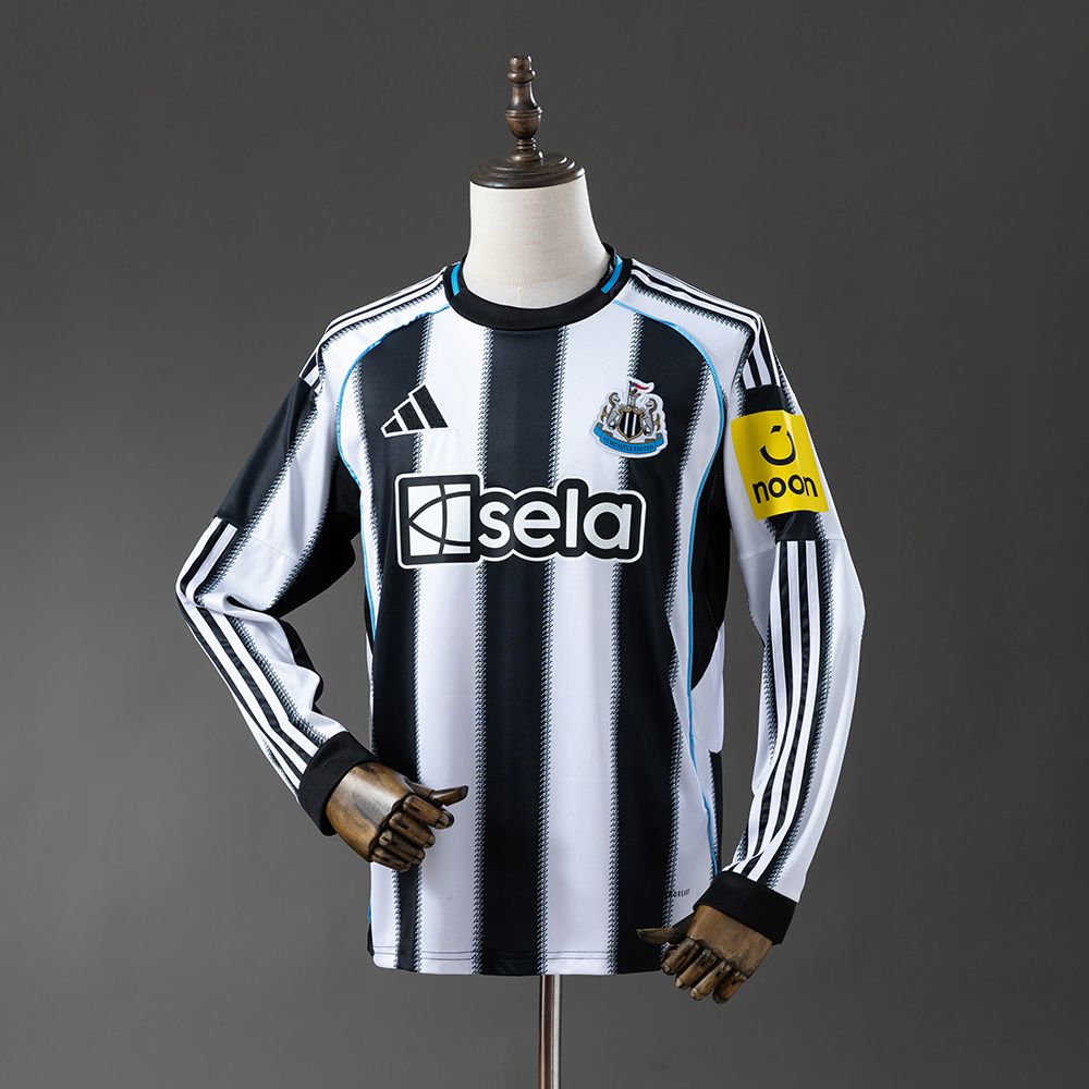 Newcastle United 2025/2026 Long Sleeves Home Kit