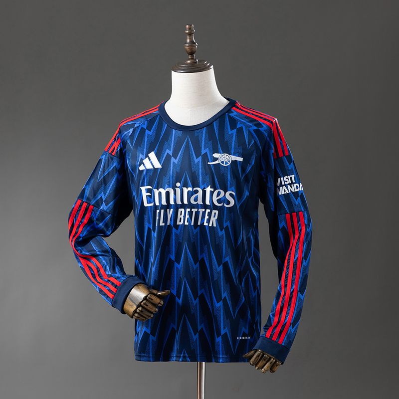 Arsenal 2025/2026 Long Sleeves Away Kit