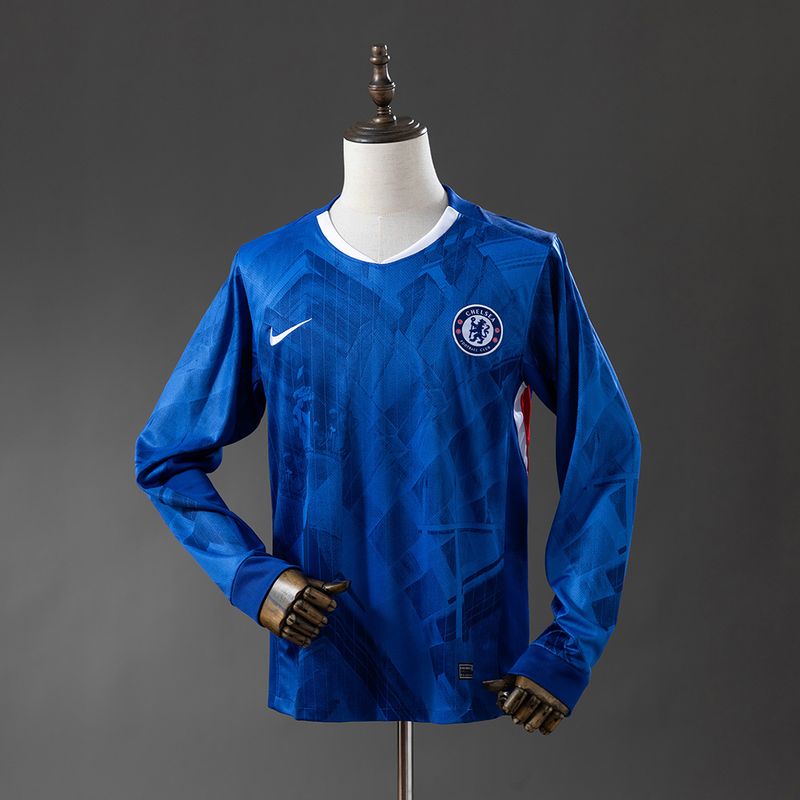 Chelsea 2025/26  Long Sleeves Home Kit
