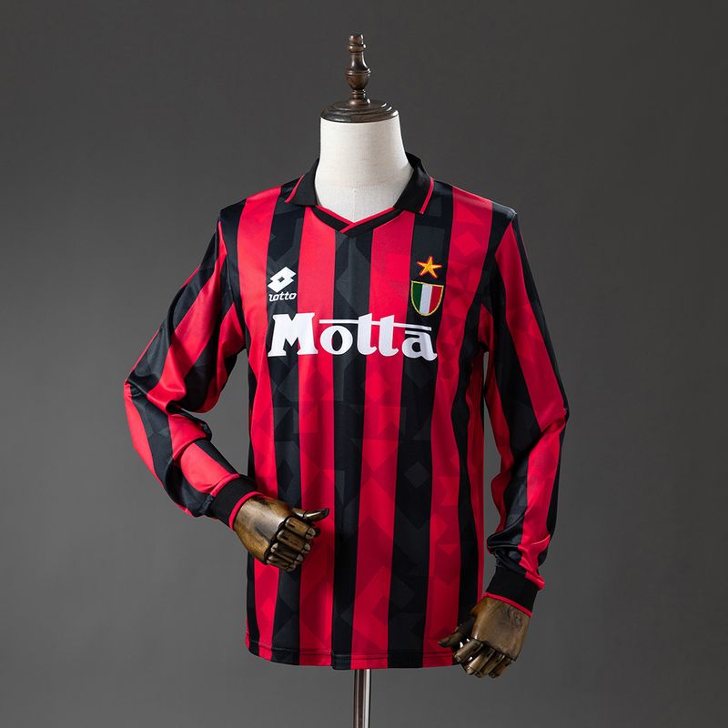AC Milan 1993/94 Long Sleeves Home Kit