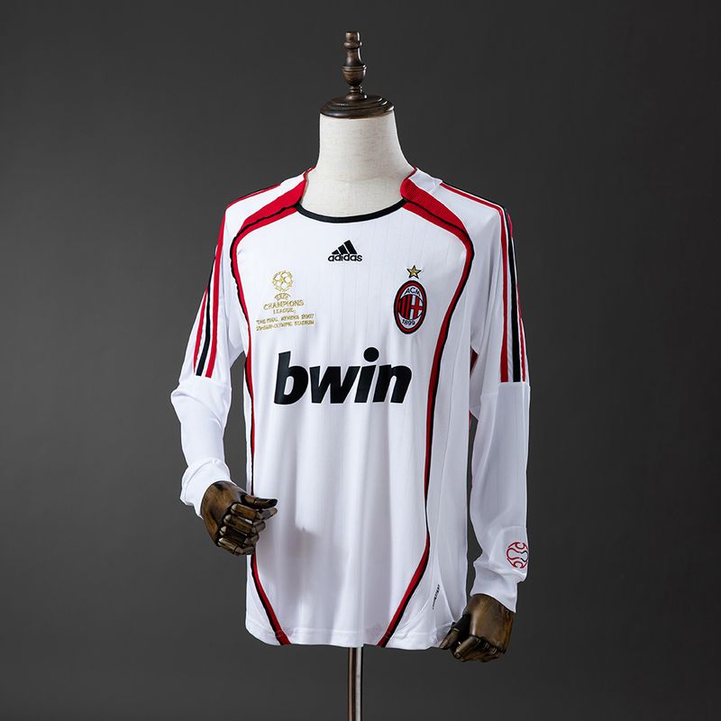 AC Milan 2006/07 Long Sleeves Away Kit