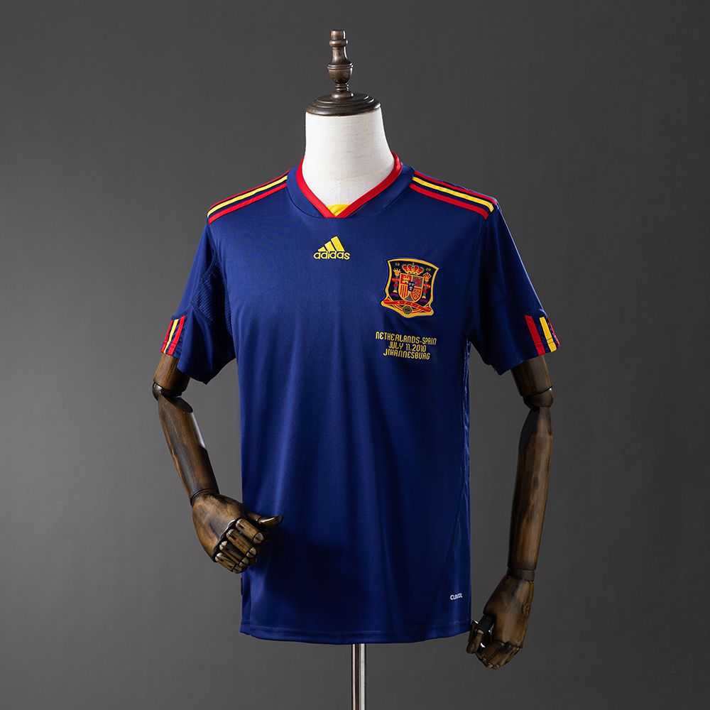 Spain 2010 Retro Away Kit Spain 2010 Retro Away Kit