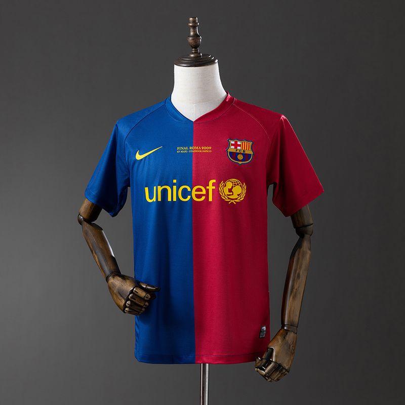 Barcelona 2008/09 Champions League Retro Home Kit