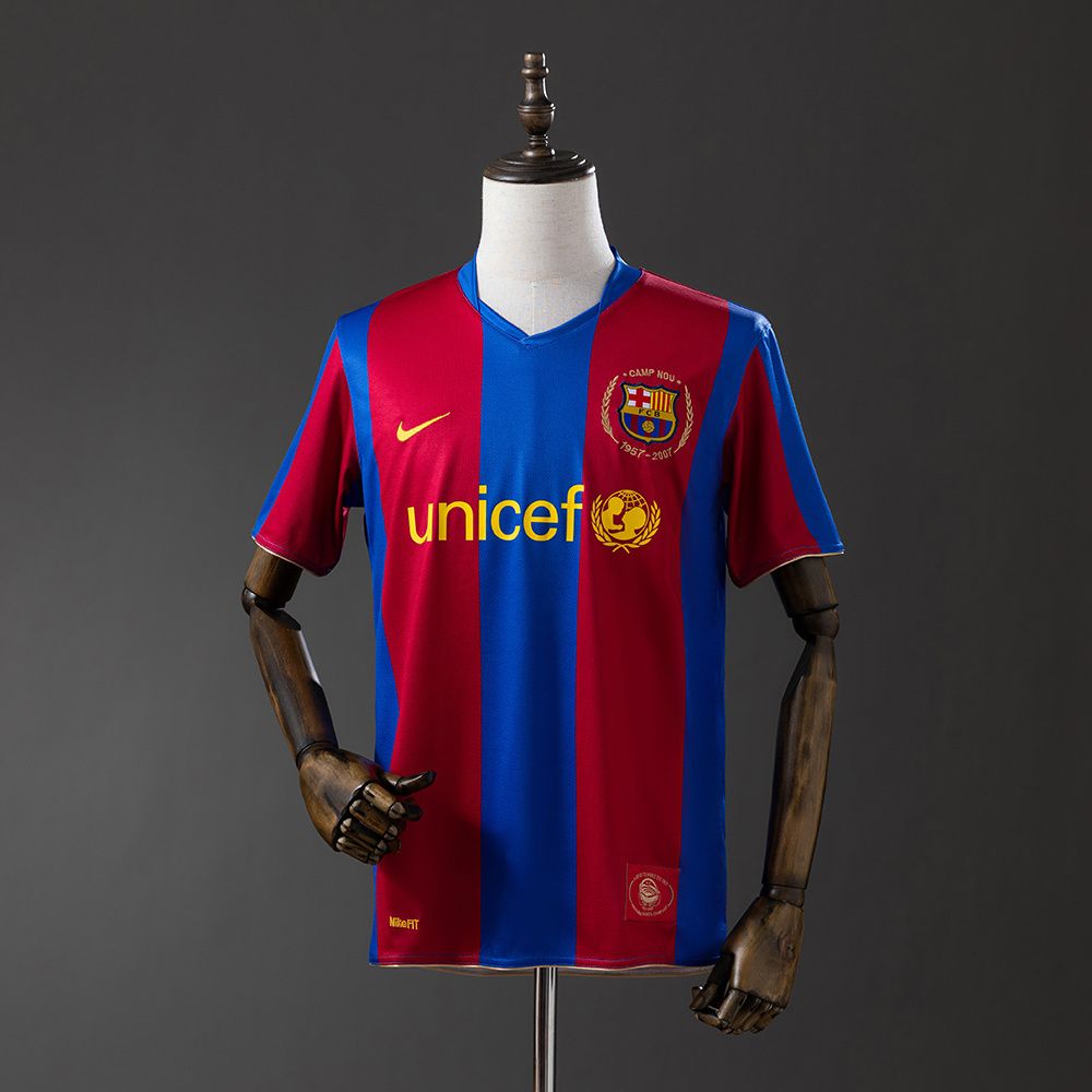 Barcelona 2007/08 Retro Home Kit Barcelona 2007/08 Retro Home Kit