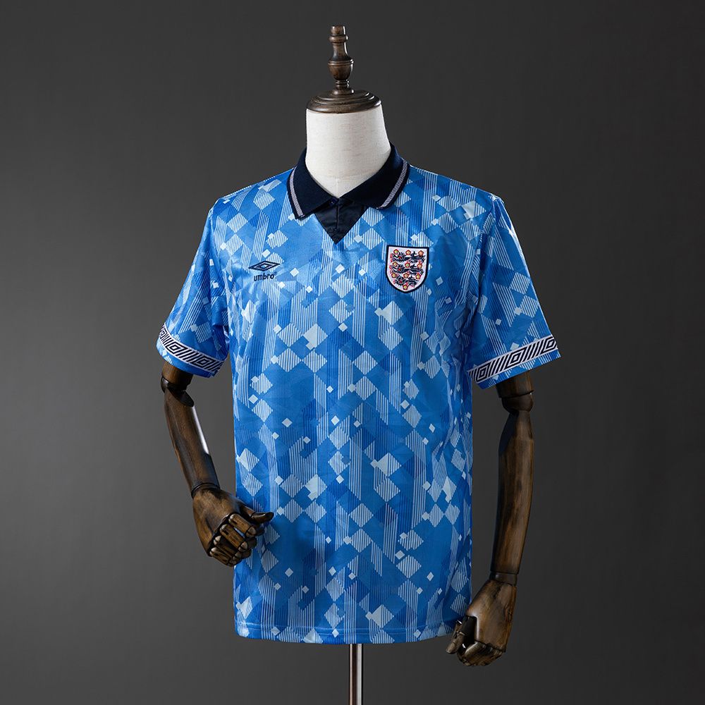 England 1990 Retro Second Away Kit