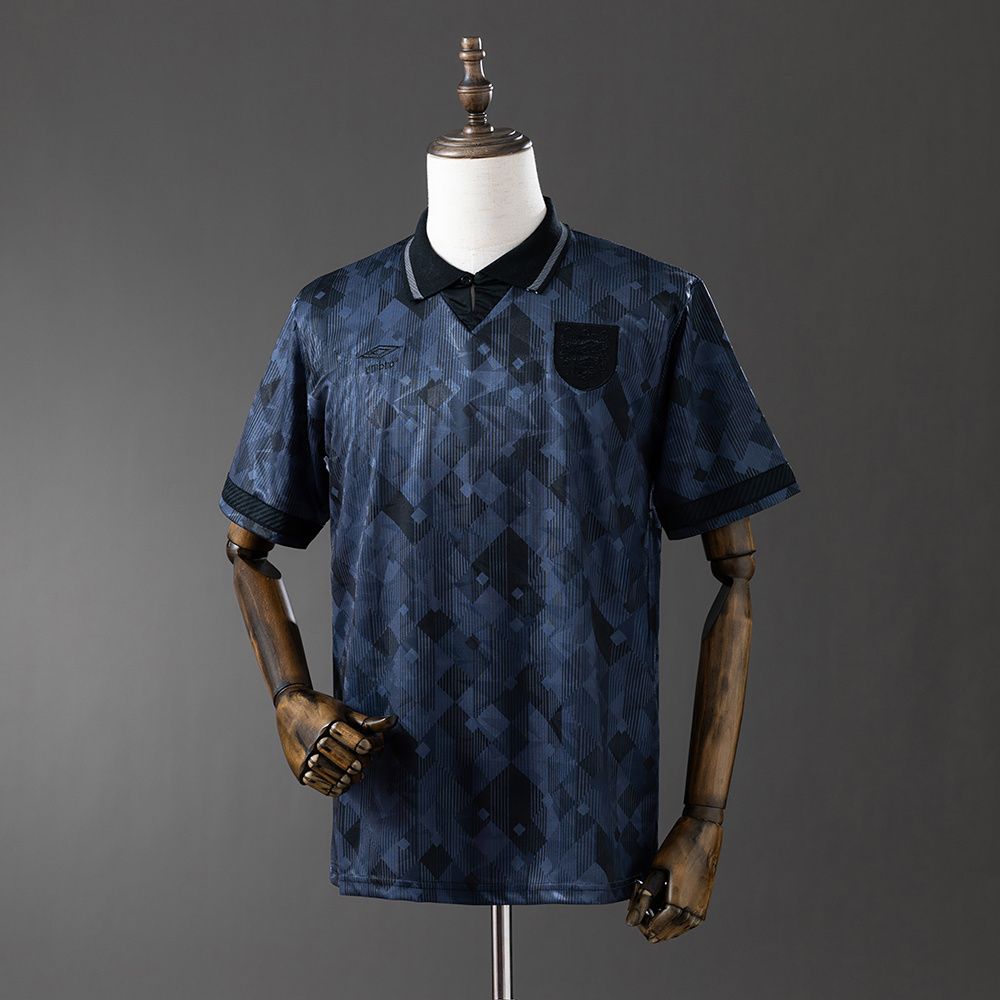 England 1990 Retro Black Kit