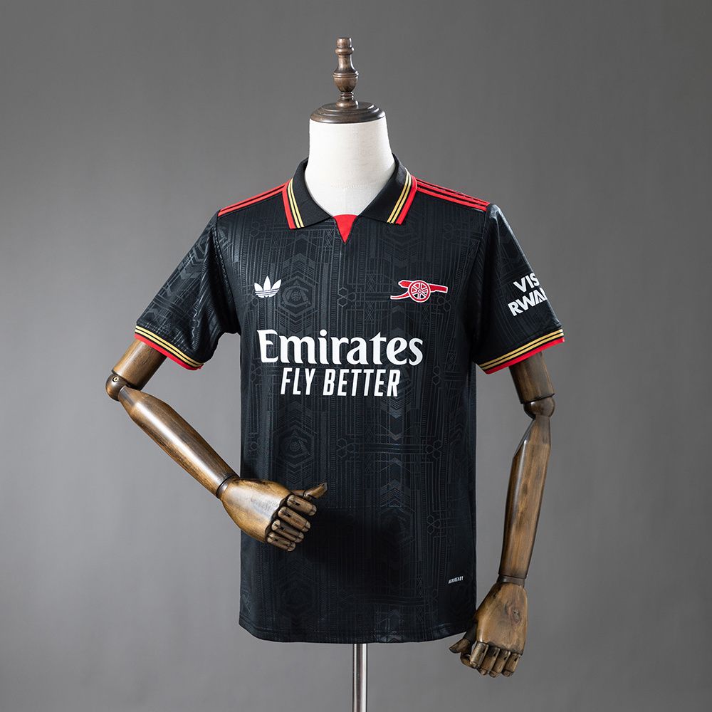 Arsenal 2025/26 Special Edition Kit – Black/Red