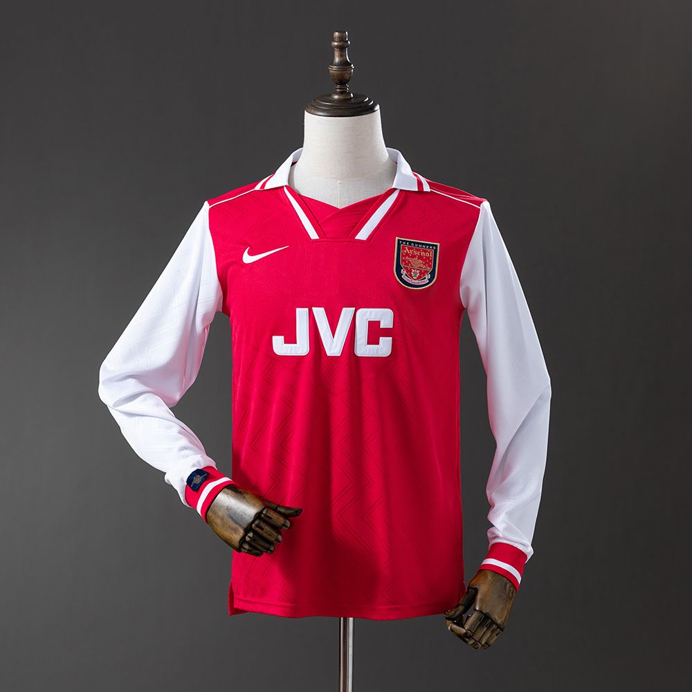 Arsenal 1996/97 Retro Long Sleeves Home Kit