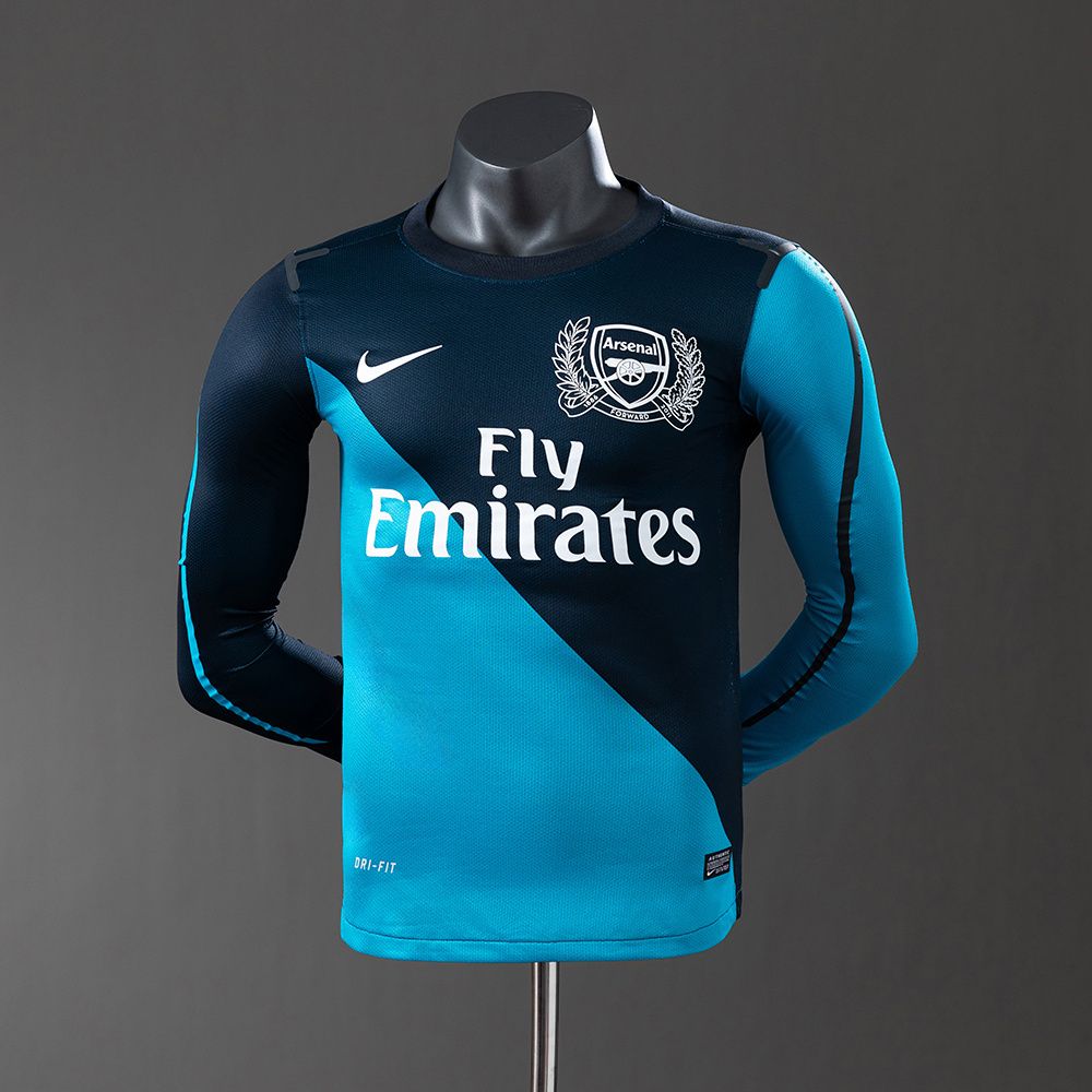 Arsenal 2011/12 Retro Long Sleeves Away Kit