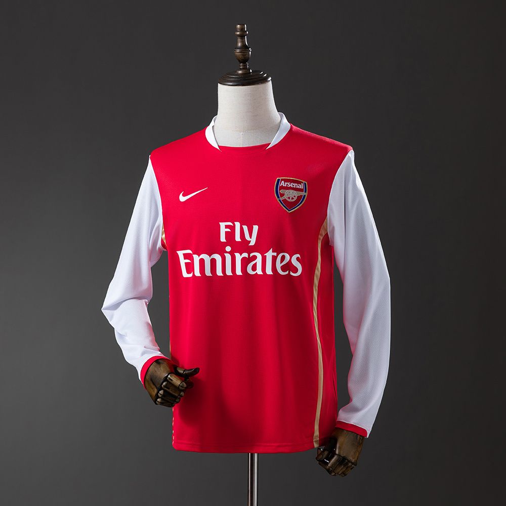 Arsenal 2006/07 Retro Long Sleeves Home Kit