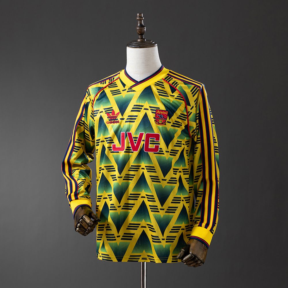 Arsenal 1991/93 Retro Long Sleeves Away Kit