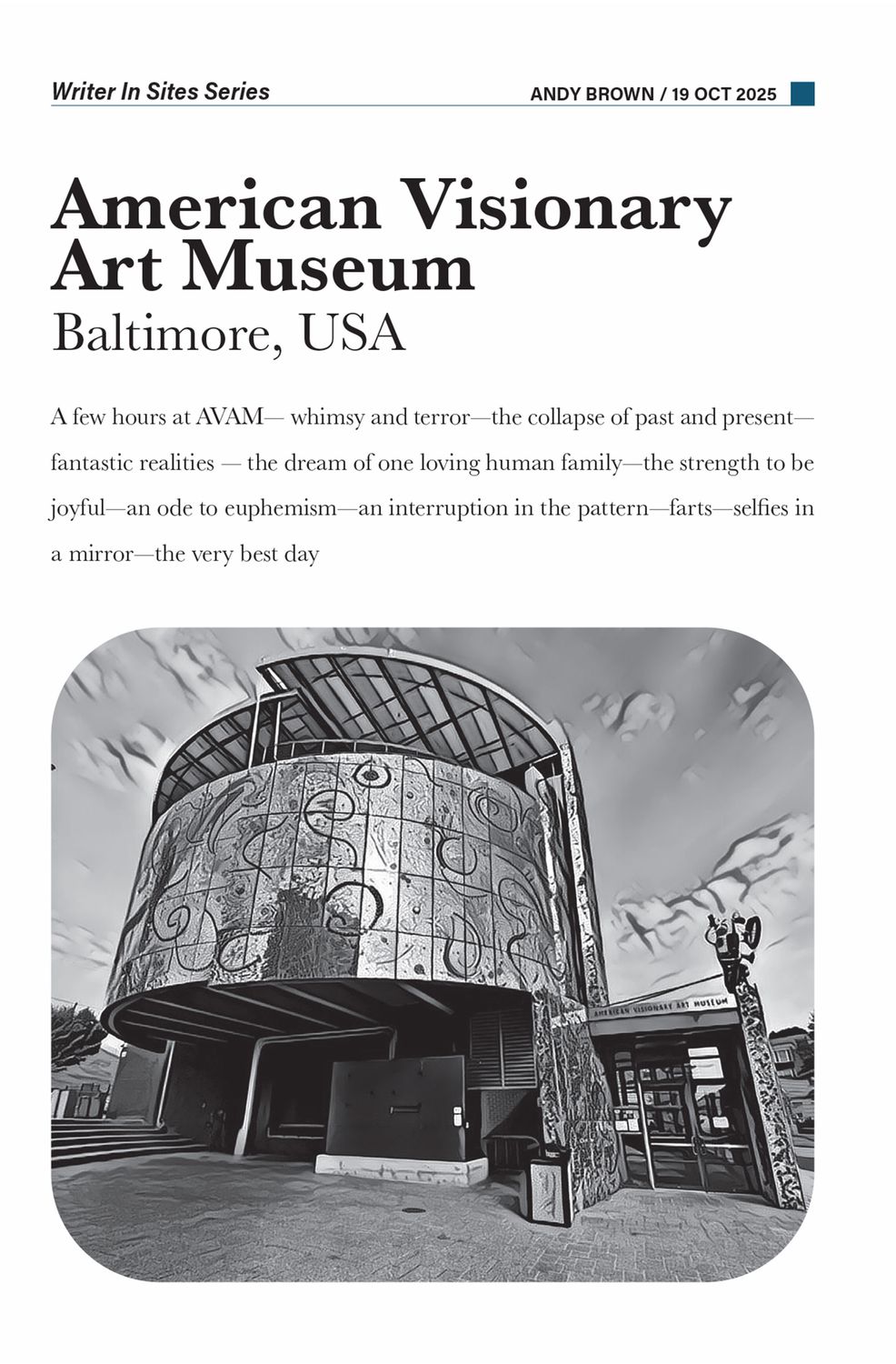 American Visionary Art Museum (by Andy Brown)