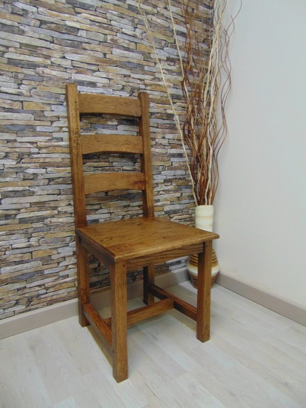 Silla Granja 301 asiento de madera