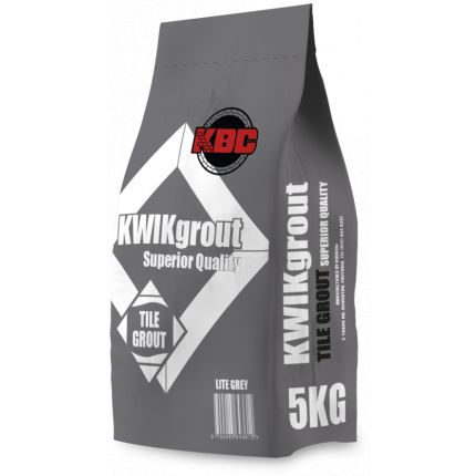 Kwikgrout 5kg Light Grey