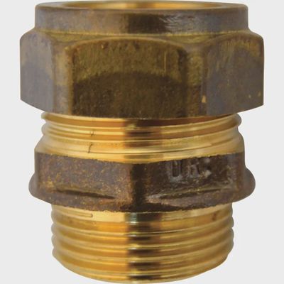 22mm x 1/2" Brass Compression Male Coupler (Adaptor)