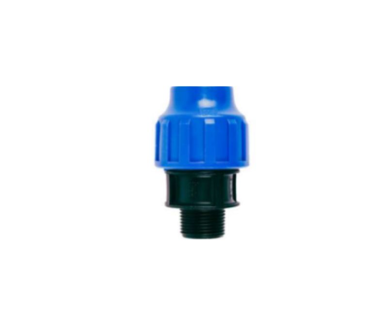 RL HDPE COUPLER 25X15MM MALE