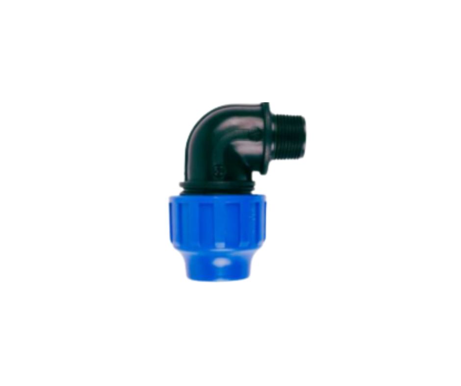 RL HDPE ELBOW 25X15MM MALE