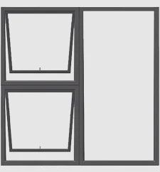 Window Aluminium PT129