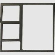 Window Aluminium PTT1515 KNI