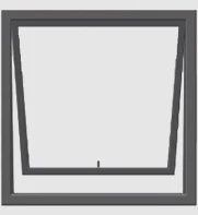 Window Aluminium H/D PT66