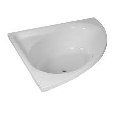 R/S Bath Tub-Corner PP-White