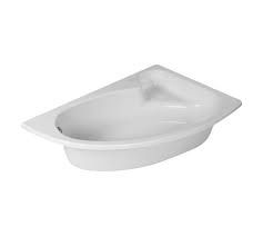 R/S Bath Tub-Corner- White BT04A