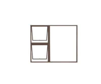 Aluminum Windows WD PTT1215