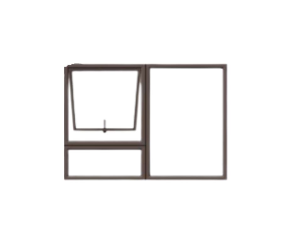 Aluminum Windows WD PT129