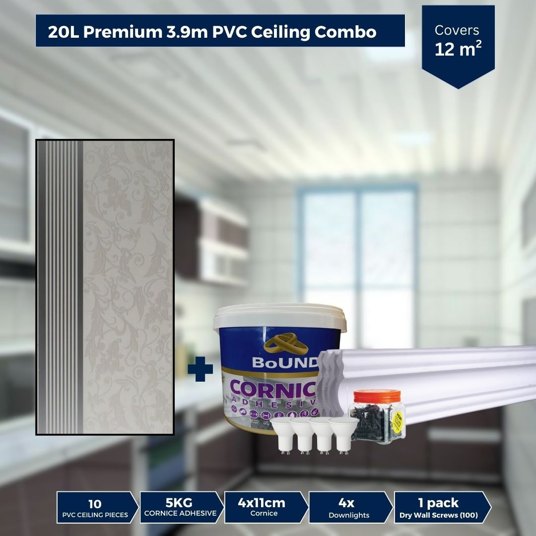20L Premium 3.9m PVC Ceiling Combo