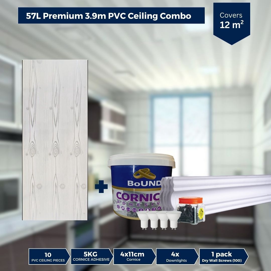57L Premium 3.9m PVC Ceiling Combo