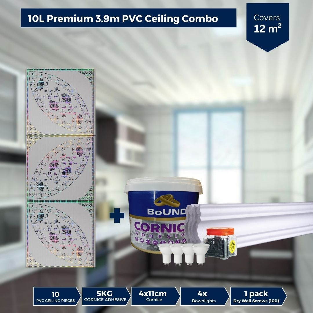 10L Premium 3.9m PVC Ceiling Combo