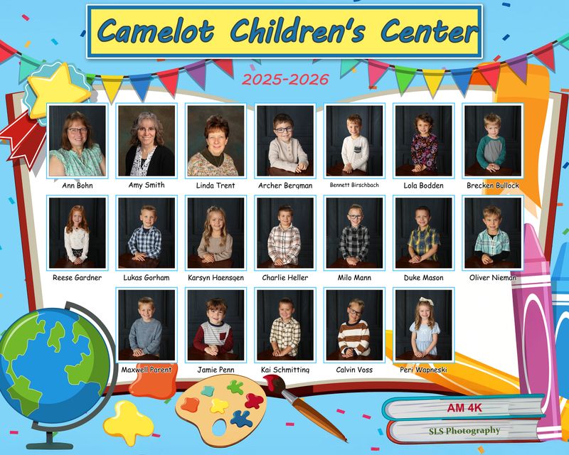 Camelot Children's Center Class Composite