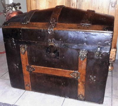Antieke reiskoffers & kisten