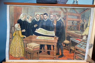 Affiches, schoolplaten & visueel drukwerk