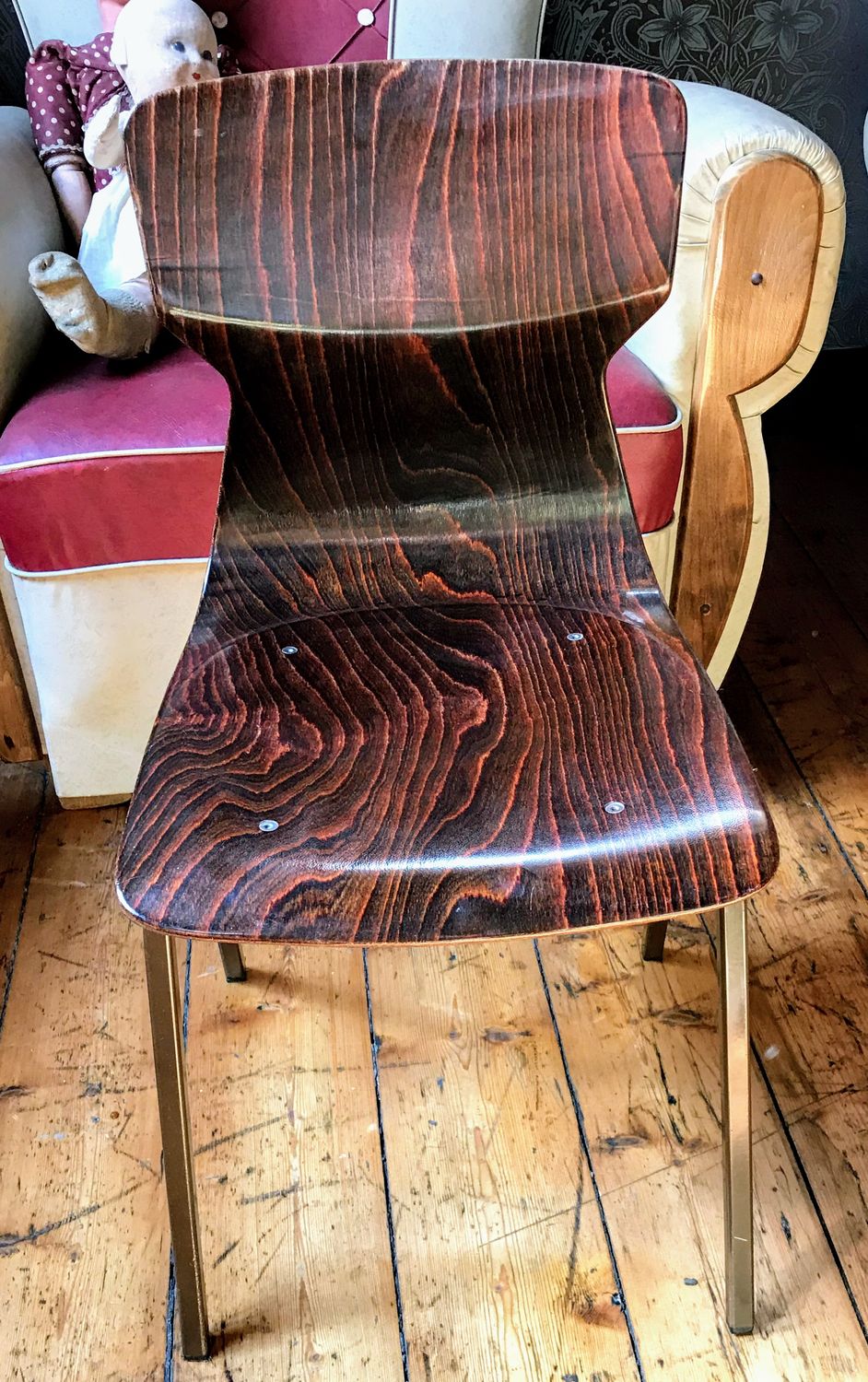 ​Industriële vintage kinderstoel – OBO Eromes Wijchen, ca. 1960