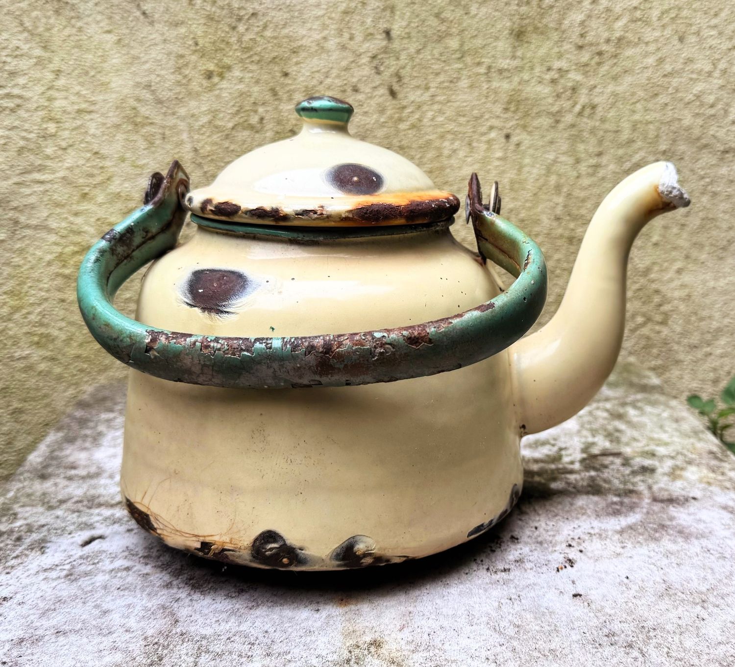 Verweerd Vintage Koffieketeltje – Authentieke Brocante Sfeer met Tijdloos Karakter