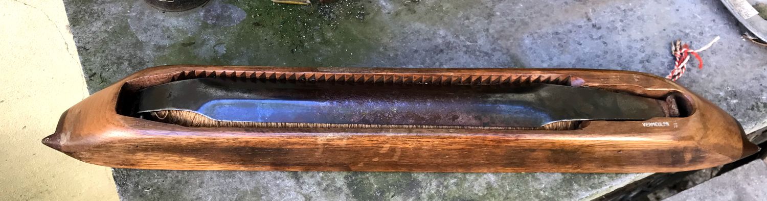 Zeer grote Antieke en authentieke schietspoel Vermeulen - Roeselare, ca 1900