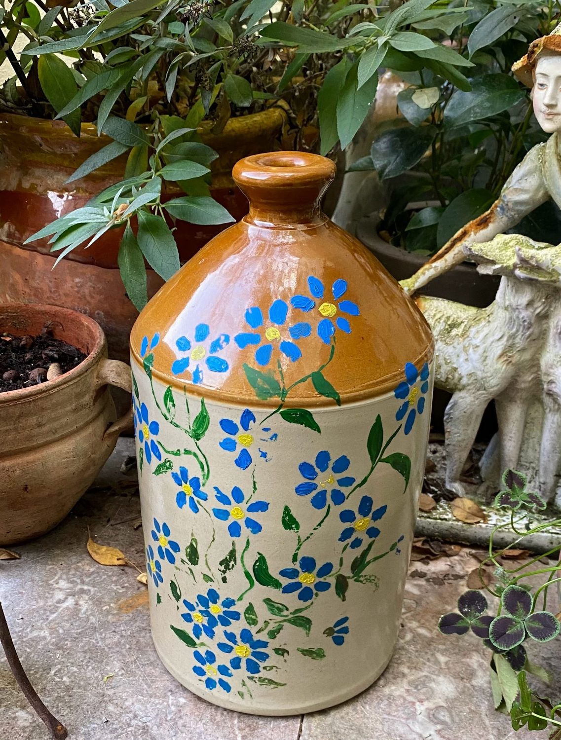 Antieke S.R.D. beschilderde rumkruik – WO II, Pearson & Co 1944 Antieke S.R.D. beschilderde rumkruik – WO II, Pearson & Co 1944