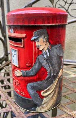 Churchill’s Heritage Spaarpot – Post Box Money Tin – Engeland ca. 1996