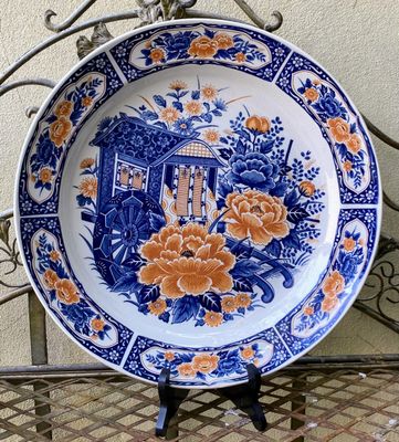 Japans Sierbord “Gosho-Guruma” – Handbeschilderd en Authentiek