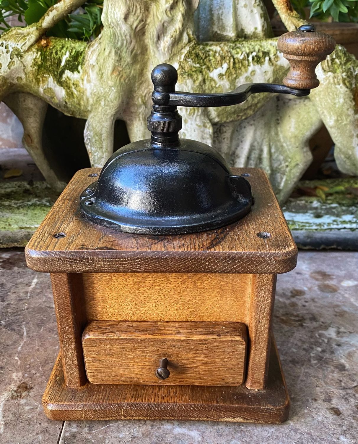 Oude koffiemolen Made in Western Germany jaren 40-50