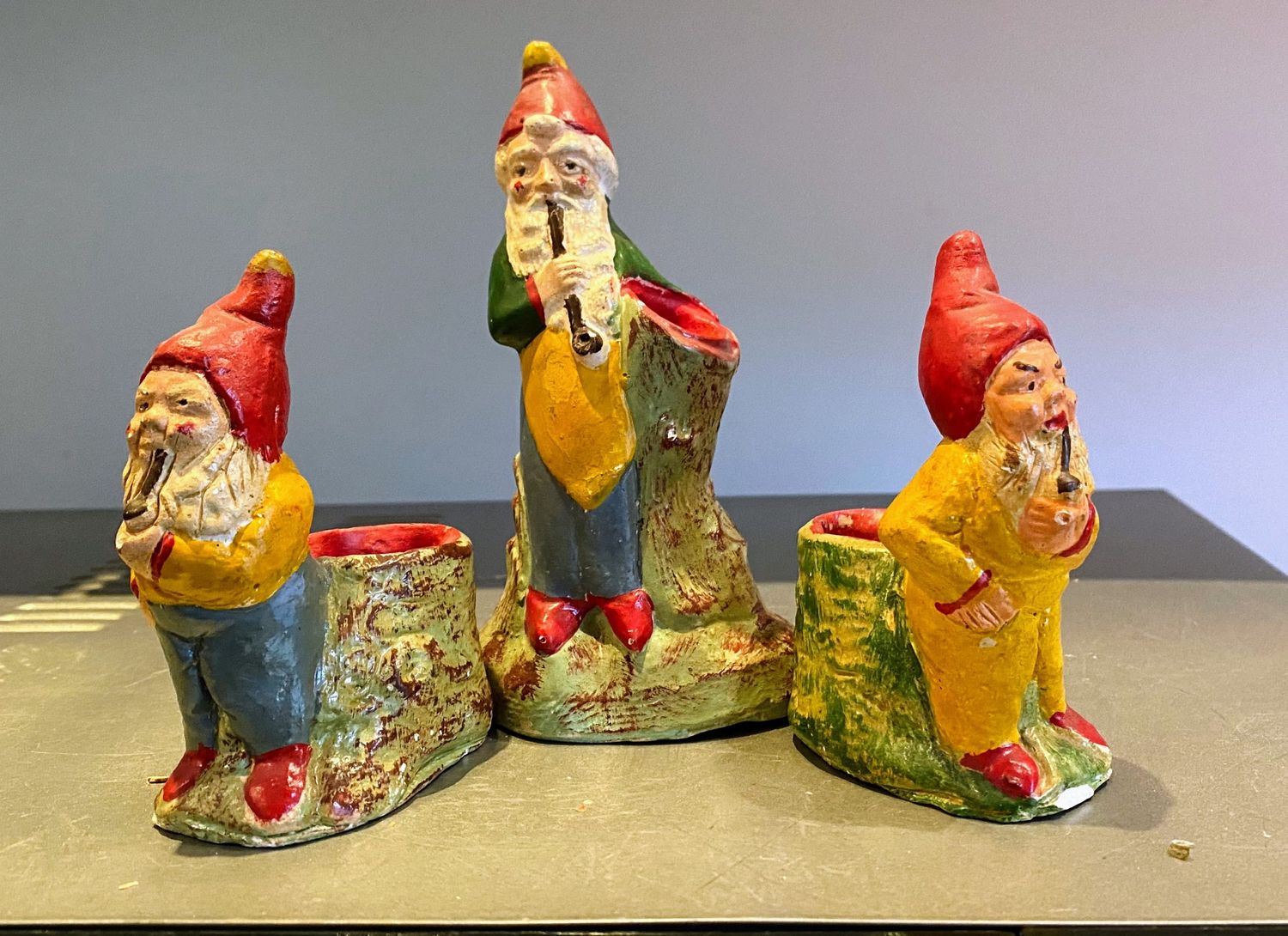 Leuk vintage setje Eierdopjes Kabouters Leuk vintage setje Eierdopjes Kabouters